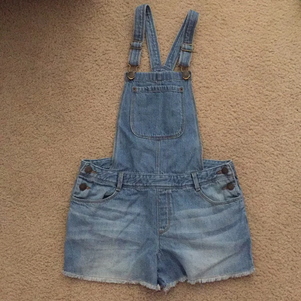 Vintage Gymboree Jean Shortalls Overalls//Size 14